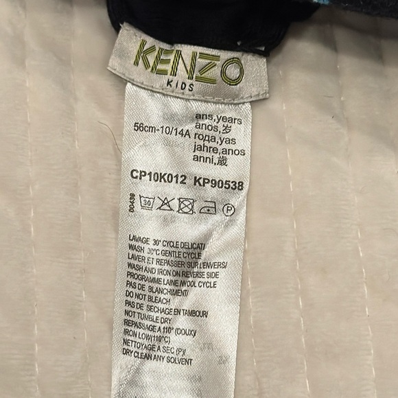 NWT Kenzo Beanie Hat Size 58cm - 10-14 Years - Picture 5 of 7